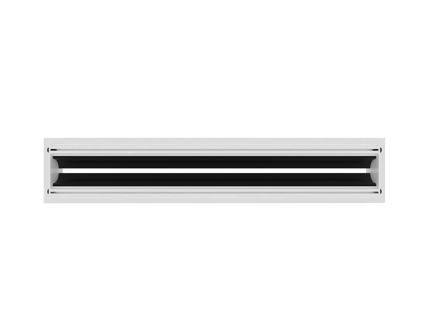 CRYPTIC - 2" Linear Slot Diffuser - 1 Slot - Modern Air Vent Cover for Ceiling, Wall or Floor