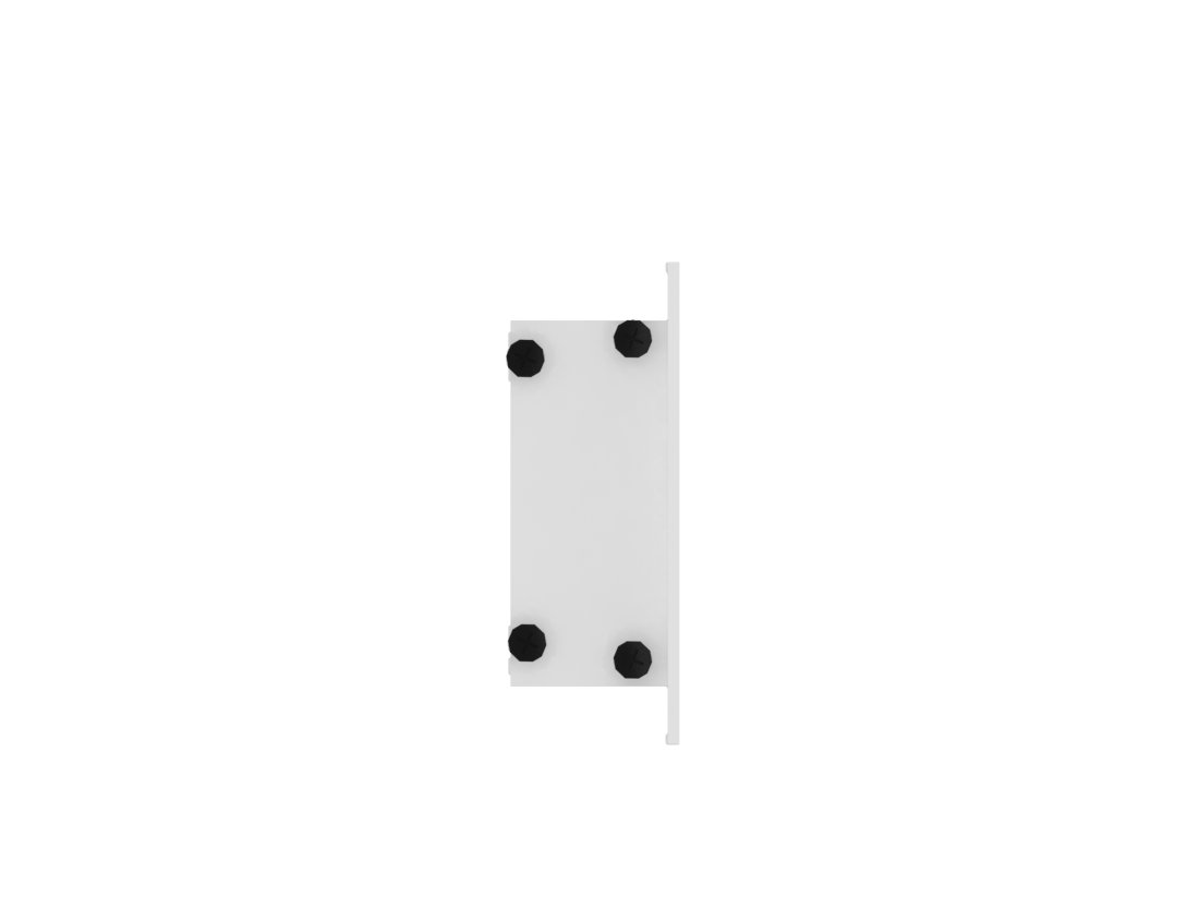 CRYPTIC - 2" Linear Slot Diffuser - 1 Slot - Modern Air Vent Cover for Ceiling, Wall or Floor