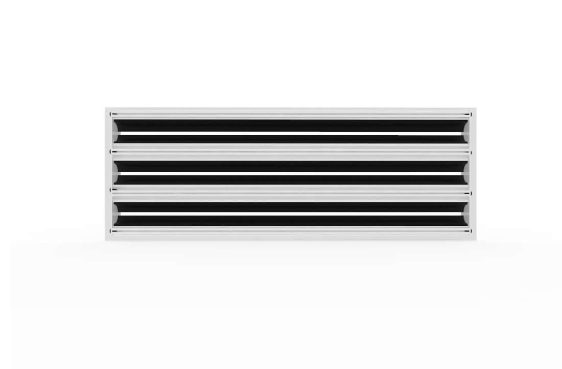 CRYPTIC - 6" Linear Slot Diffuser - 3 Slot - Modern Air Vent Cover for Ceiling, Wall or Floor