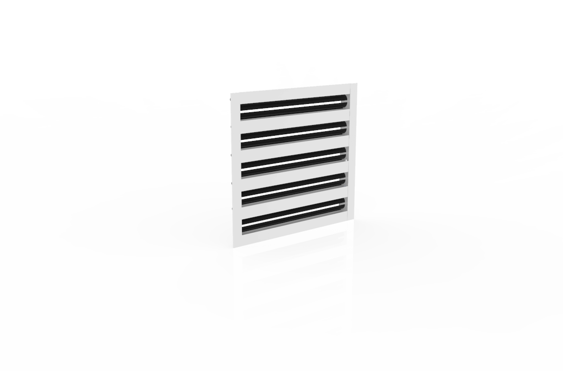 CRYPTIC - 10" Linear Slot Diffuser - 5 Slot - Modern Air Vent Cover for Ceiling, Wall or Floor
