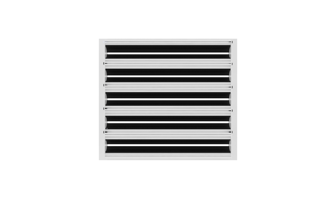 CRYPTIC - 10" Linear Slot Diffuser - 5 Slot - Modern Air Vent Cover for Ceiling, Wall or Floor