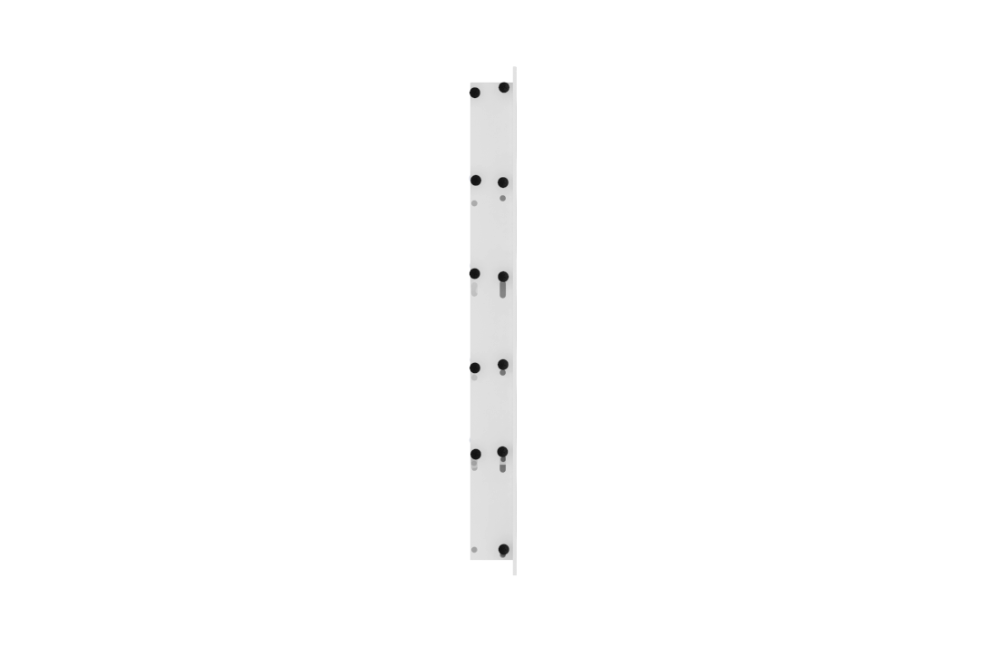 CRYPTIC - 10" Linear Slot Diffuser - 5 Slot - Modern Air Vent Cover for Ceiling, Wall or Floor