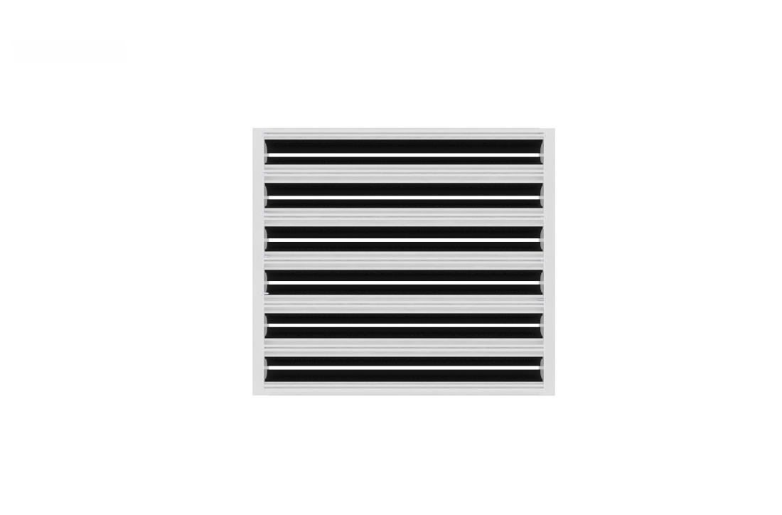 CRYPTIC - 12" Linear Slot Diffuser - 6 Slot - Modern Air Vent Cover for Ceiling, Wall or Floor